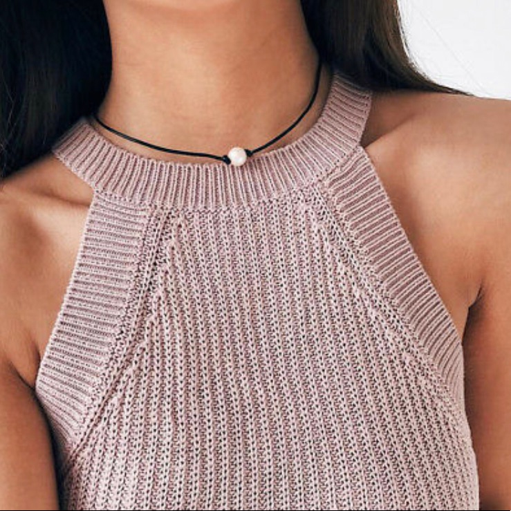 Single Pearl Necklace